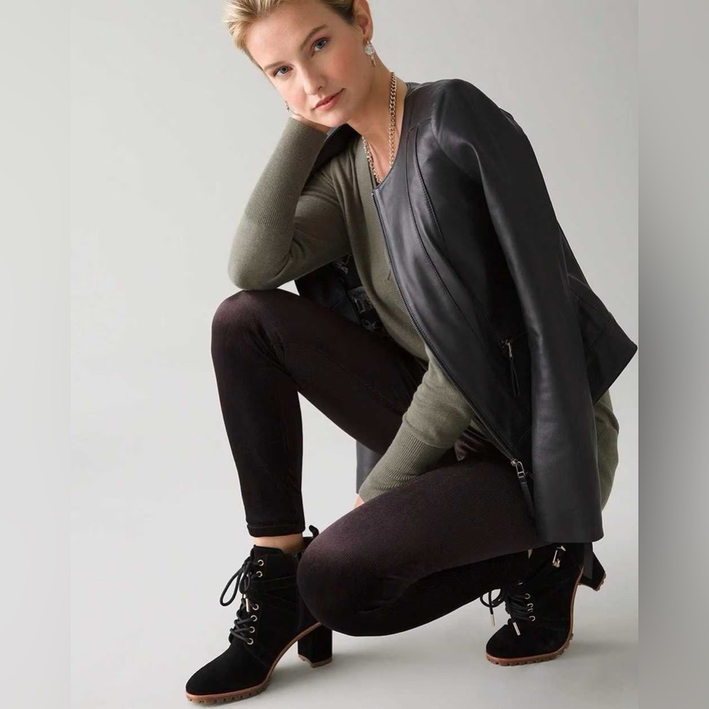 Velvet Corduroy WHBM Runway Leggings